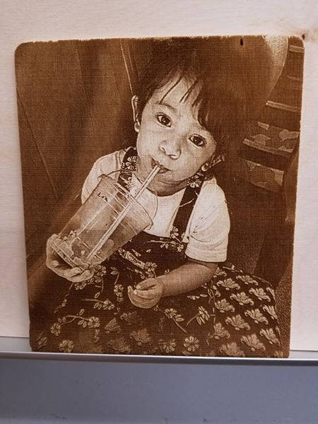 Personalized Wood Engraved Photo, Wedding Gift, Birthday, Gift, Engraved, Personalized Photo