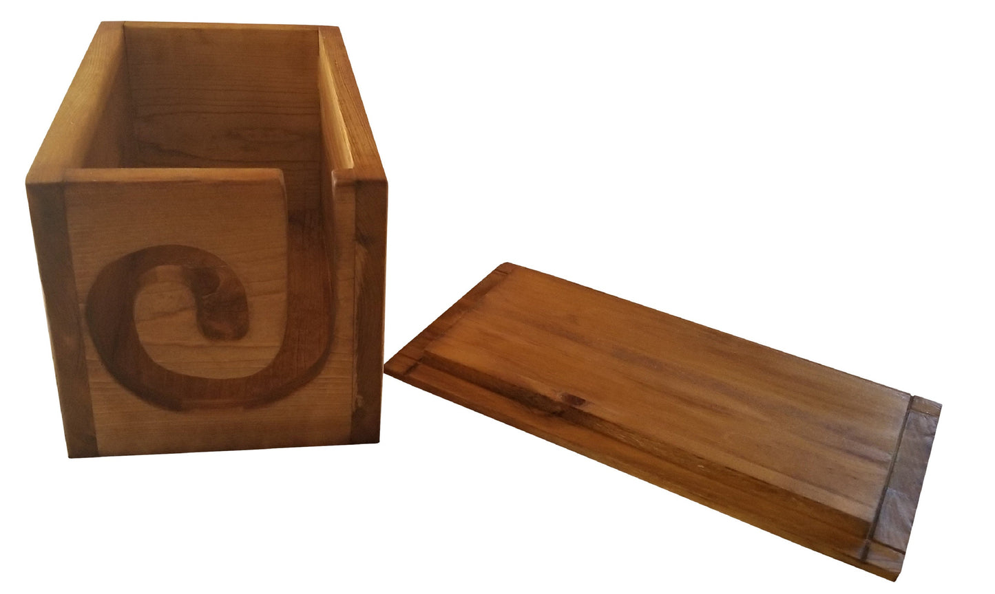 Stained Wooden Yarn Box With Lid, Personalized Yarn Storage Box,Yarn Bowl,Wood Box,Knitting Yarn Box,Crochet Storage Box,Yarn Holder,