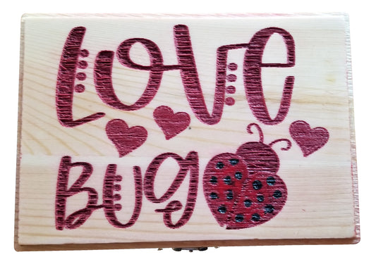 Ladybug, Love Valentine, Teacher Valentine, Kid Valentine, Wood Box, Candy Box, Valentine, Gift, Girlfriend Gift, Boyfriend Gift, Kids Gift