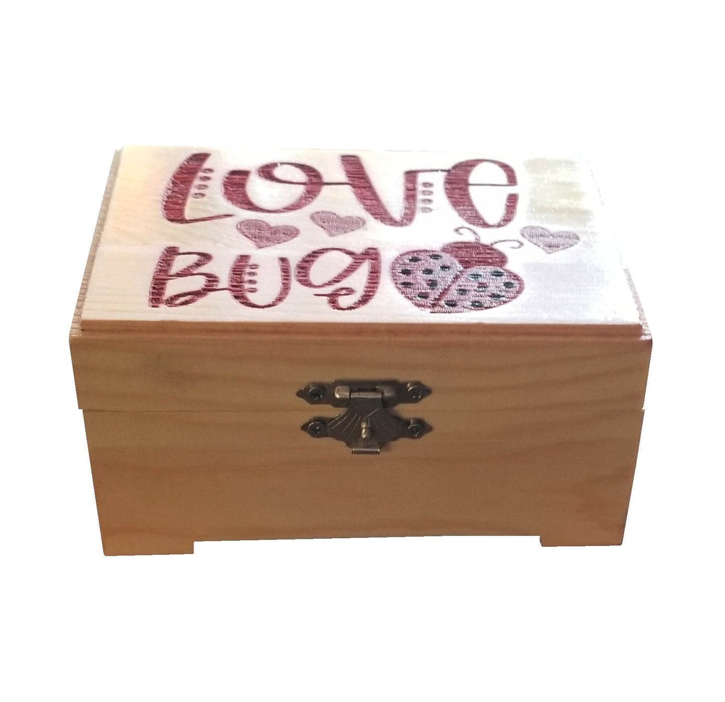 Ladybug, Love Valentine, Teacher Valentine, Kid Valentine, Wood Box, Candy Box, Valentine, Gift, Girlfriend Gift, Boyfriend Gift, Kids Gift