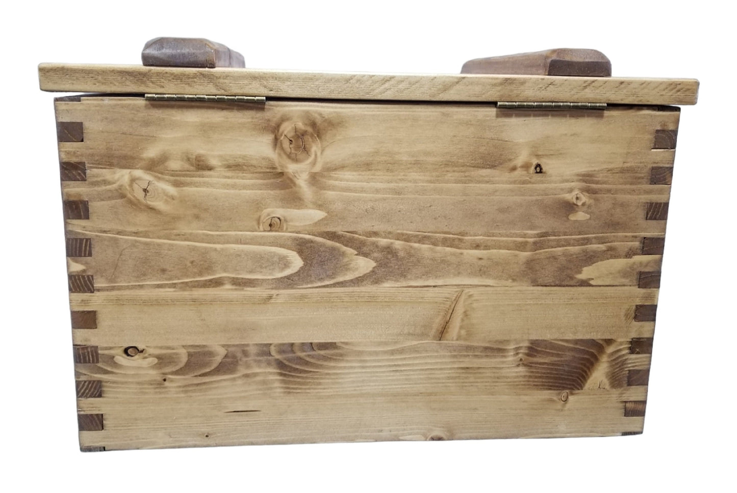 Engraved Wooded  Bear with Cubs Ammo Box, Storage, Shooter's Box, Hunter's Box, Ammo Storage, Box, Wood Box, Handmade, Dovetail Box