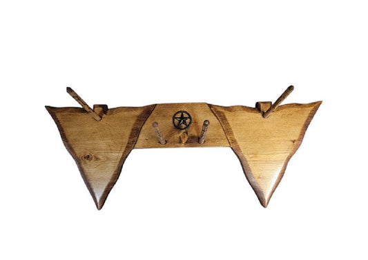 Wood Crossbow Rack, Wall Mounted Crossbow Rack, Rustic Crossbow Rack, Archery Bow Rack, Deer Design, Arrowhead, Crossbow Holder, Personalize