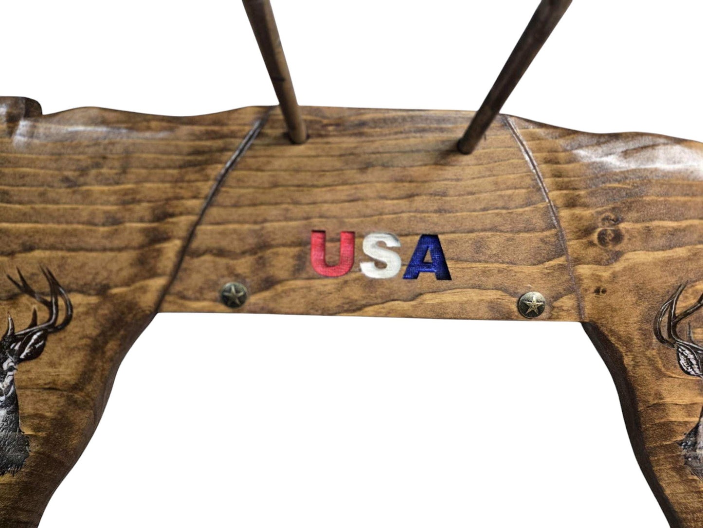 Handmade Archery Crossbow Rack, Wall Mounted, Crossbow Rack, Rustic Wood Crossbow Rack, Holder, Hunting, Archery, Crossbow Wall Holder,