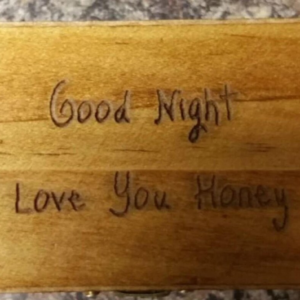 Personalized Handwriting Keepsake Box, Engraved Jewelry Box